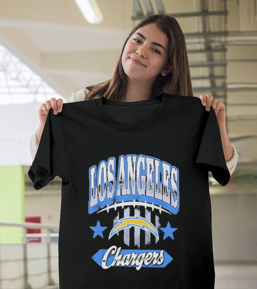 Los Angeles Chargers Americana Stars And Stripes 2026 T-Shirt