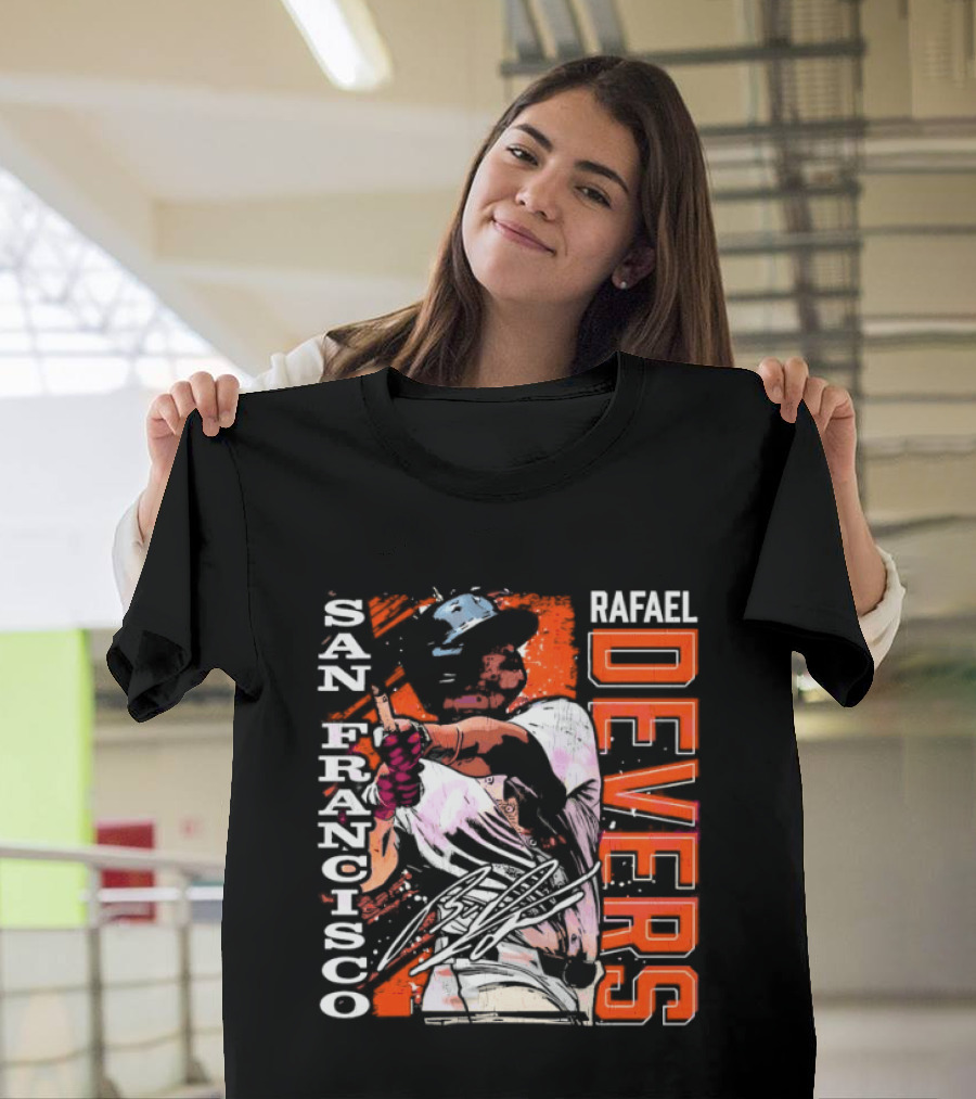 Rafael Devers San Francisco Baseball T-Shirt
