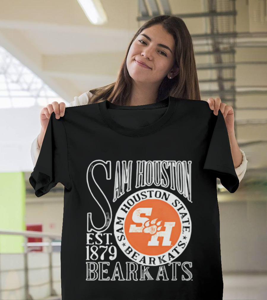 Sam Houston State Bearkats Est 1879 SH Paw T-Shirt