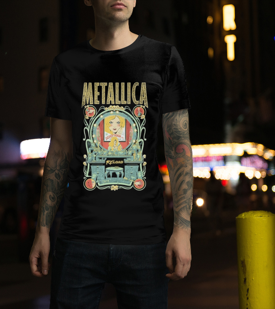 Metallica Reload The Memory Remains T-Shirt