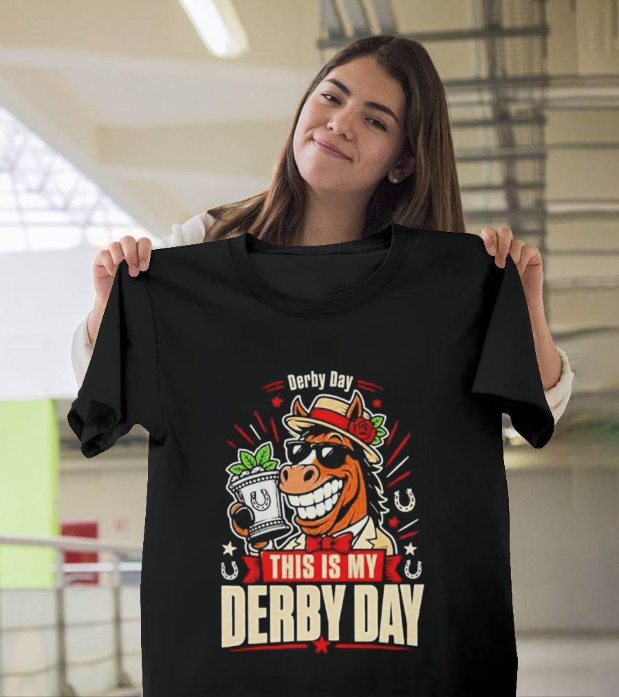 Derby Day Mint Julep Horse Party T-Shirt