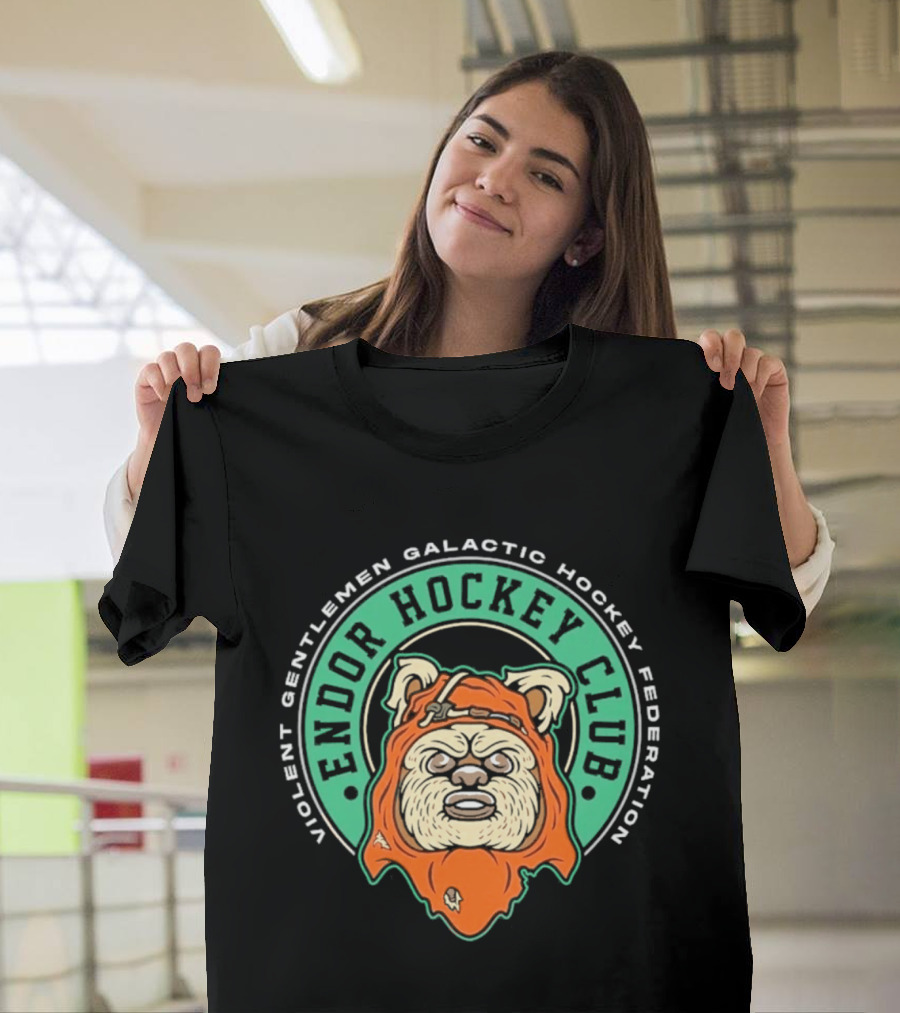 Violent Gentlemen Galactic Hockey Federation Endor Hockey Club 2026 T-Shirt