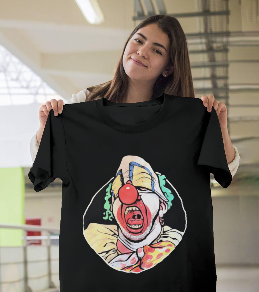 Yucko The Clown Retro Cartoon Style Bold Expression T-Shirt