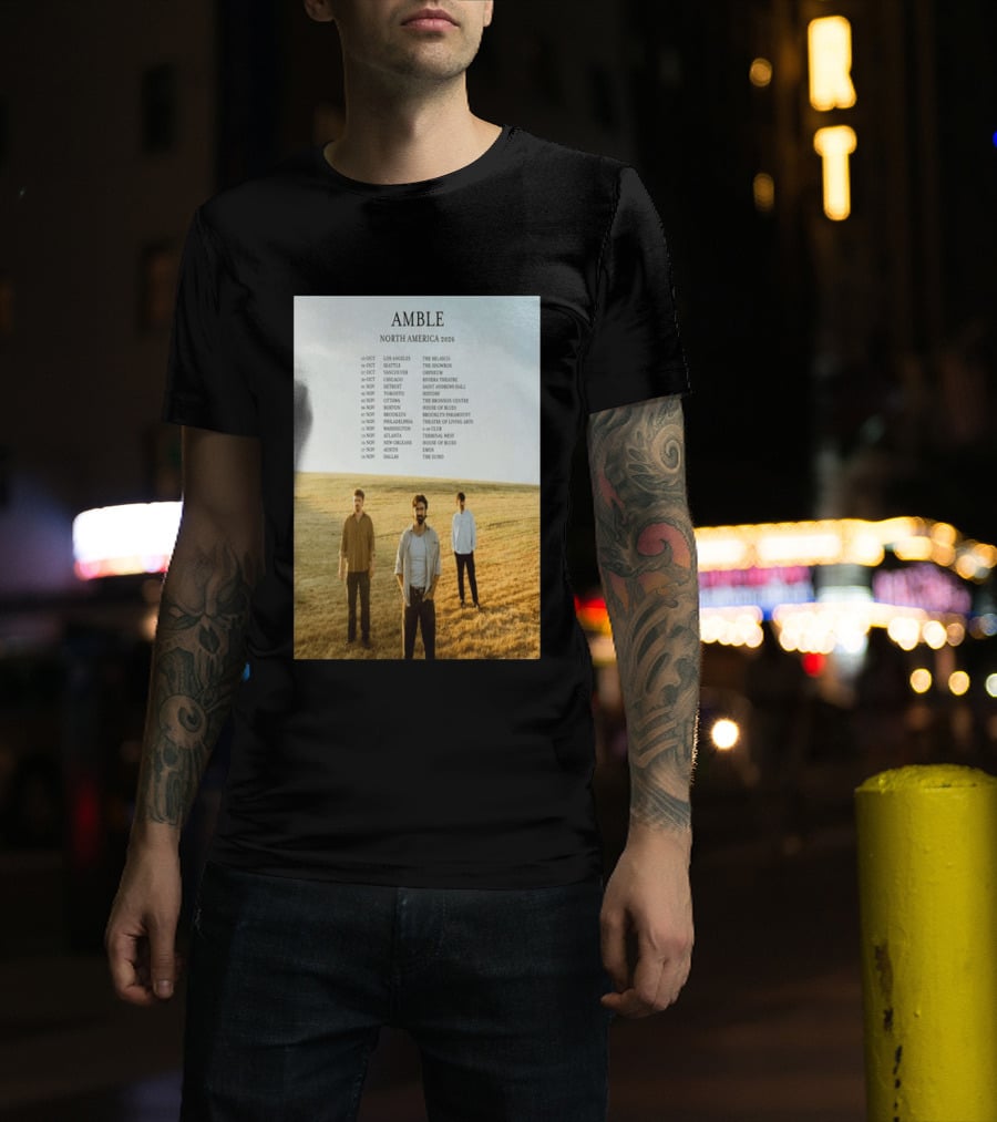 Amble Fall Tour 2026 T-Shirt