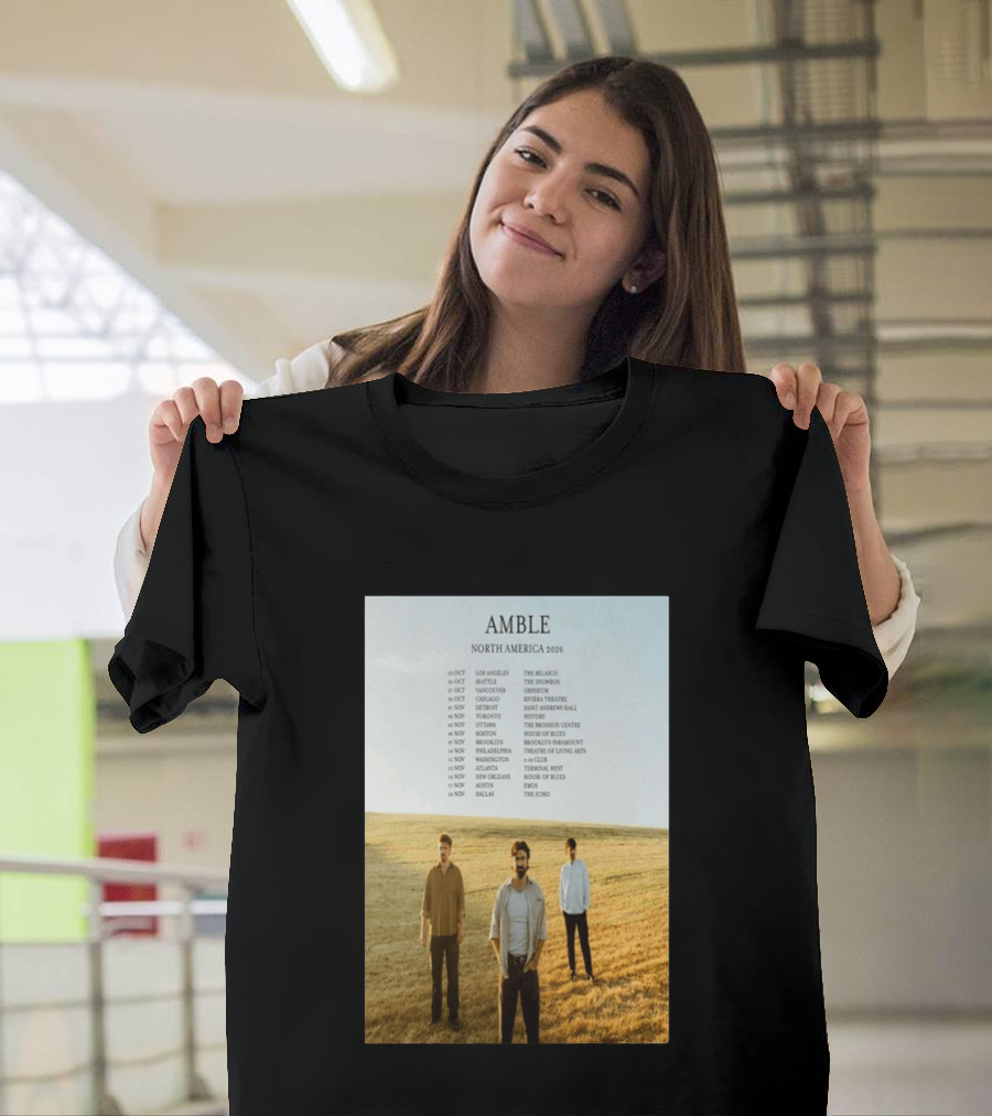 Amble Fall Tour 2026 T-Shirt