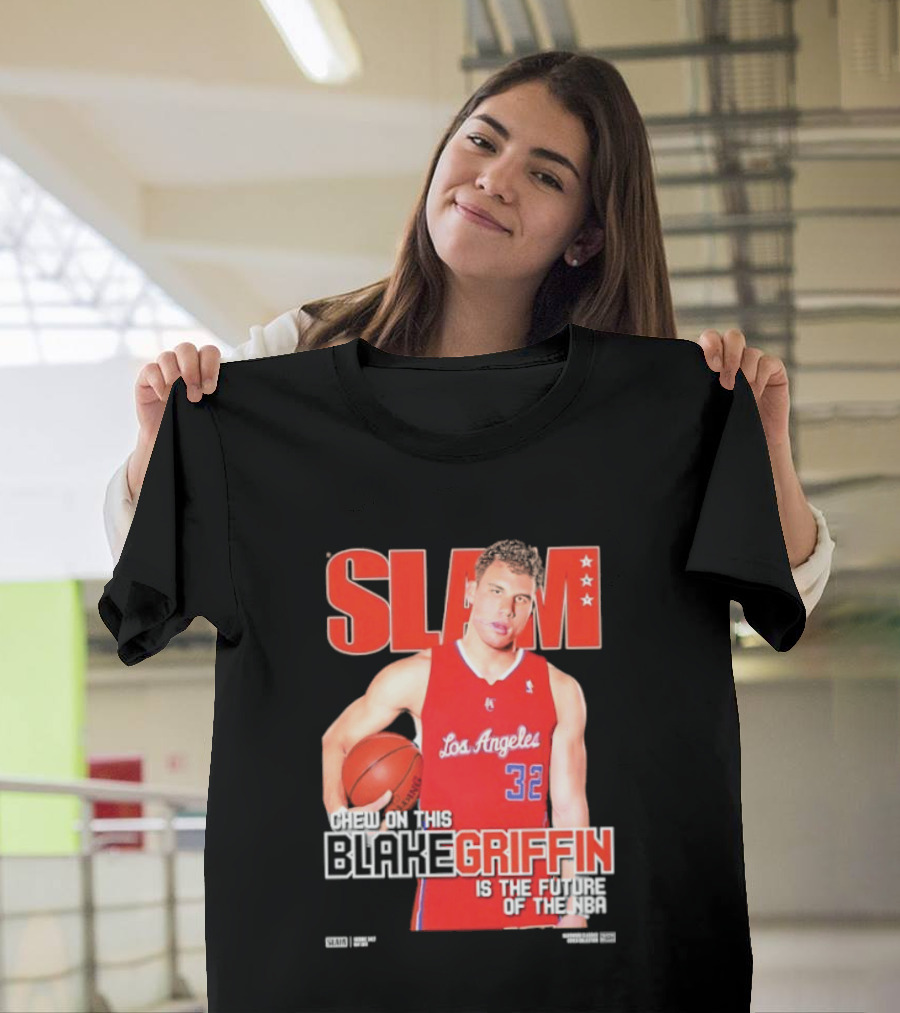 SLAM Los Angeles Clippers Blake Griffin Chew On This Is The Future Of The NBA T-Shirt