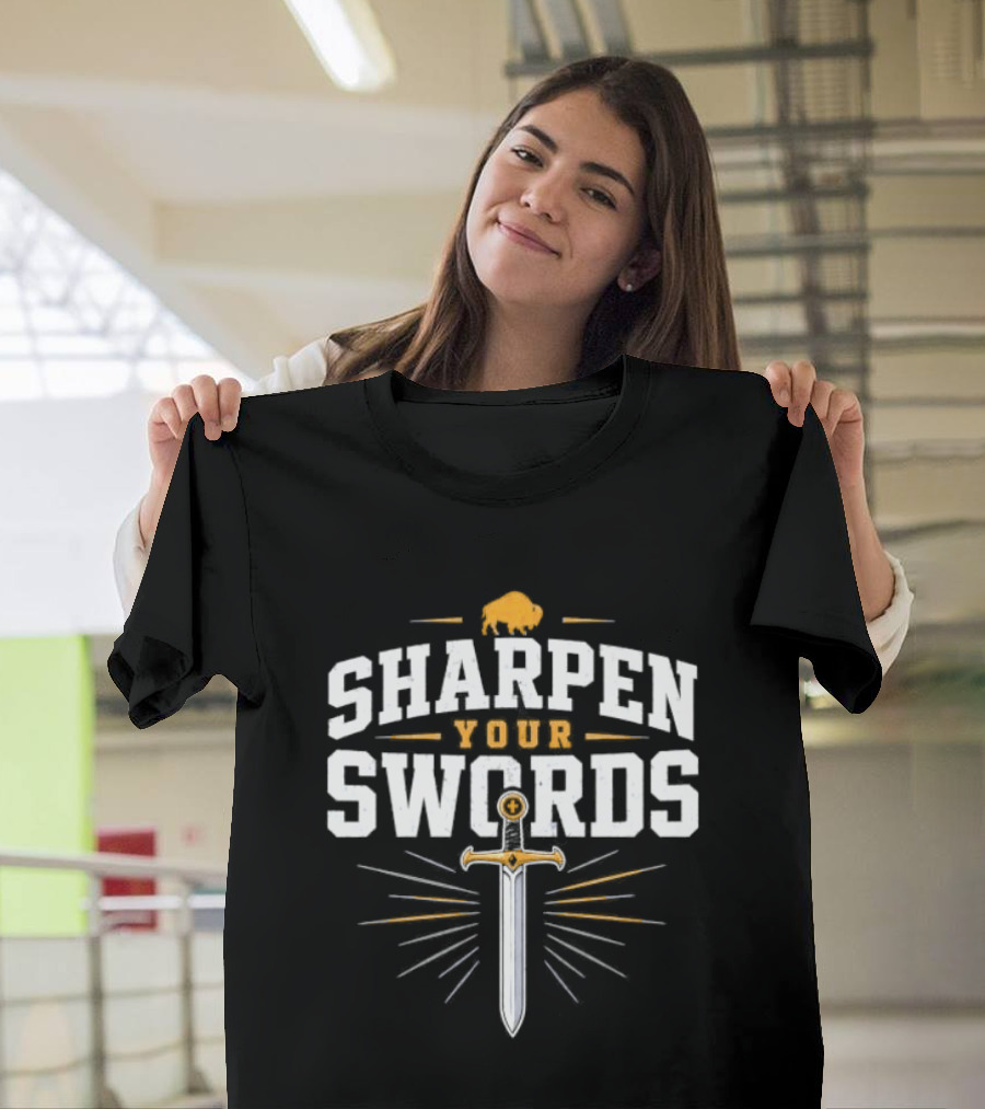Buffalo Sabres Sharpen Your Swords Hockey T-Shirt