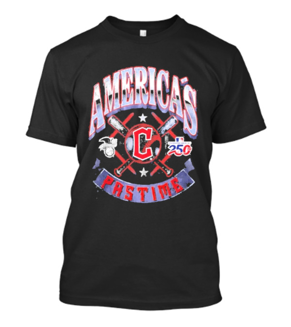 Cleveland Guardians 250th Anniversary America's Pastime T-Shirt