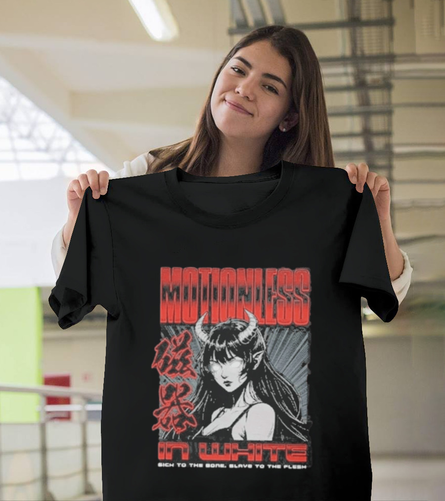 Motionless In White Rich To The Bone Slave To The Flesh Tour 2026 T-Shirt