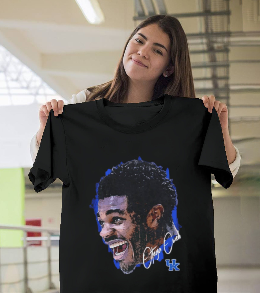 NCAA Men's Basketball Kentucky Wildcats Otega Oweh UK Basketball Fan Gear T-Shirt