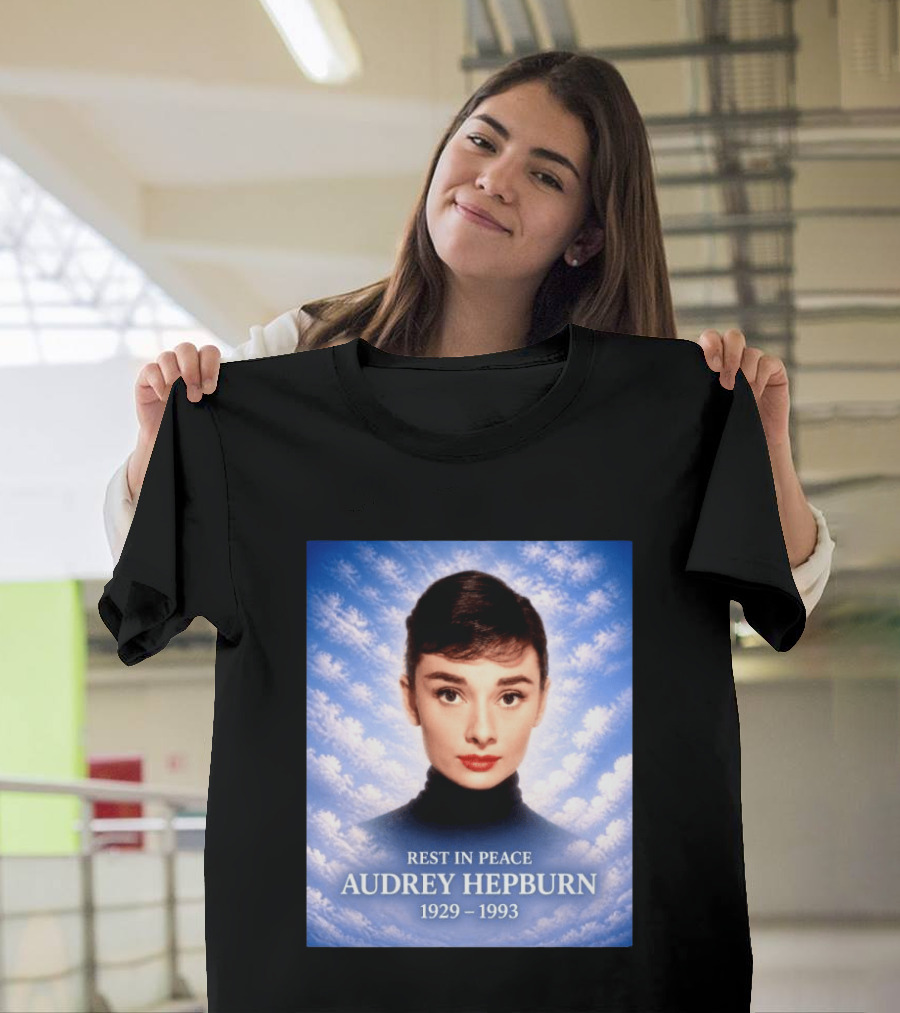 Rest In Peace Audrey Hepburn 1929 1993 T-Shirt