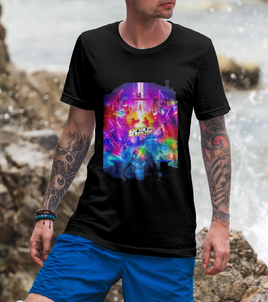 Star Wars May The 4th Be With You 2026 All Duels In The Saga T-Shirt
