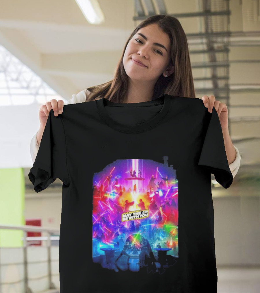 Star Wars May The 4th Be With You 2026 All Duels In The Saga T-Shirt
