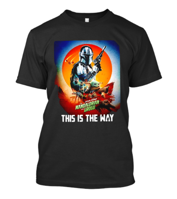 Star Wars Mandalorian Grogu This Is The Way T-Shirt
