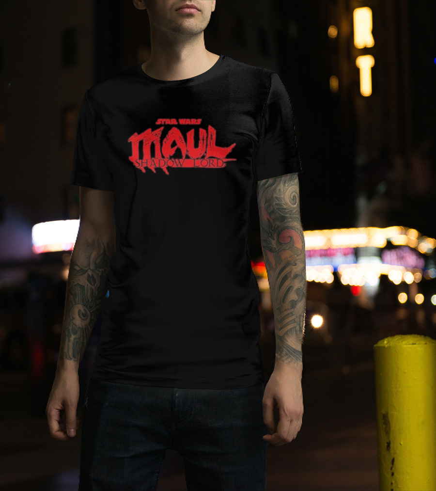 Star Wars Maul Shadow Lord Sith Master T-Shirt