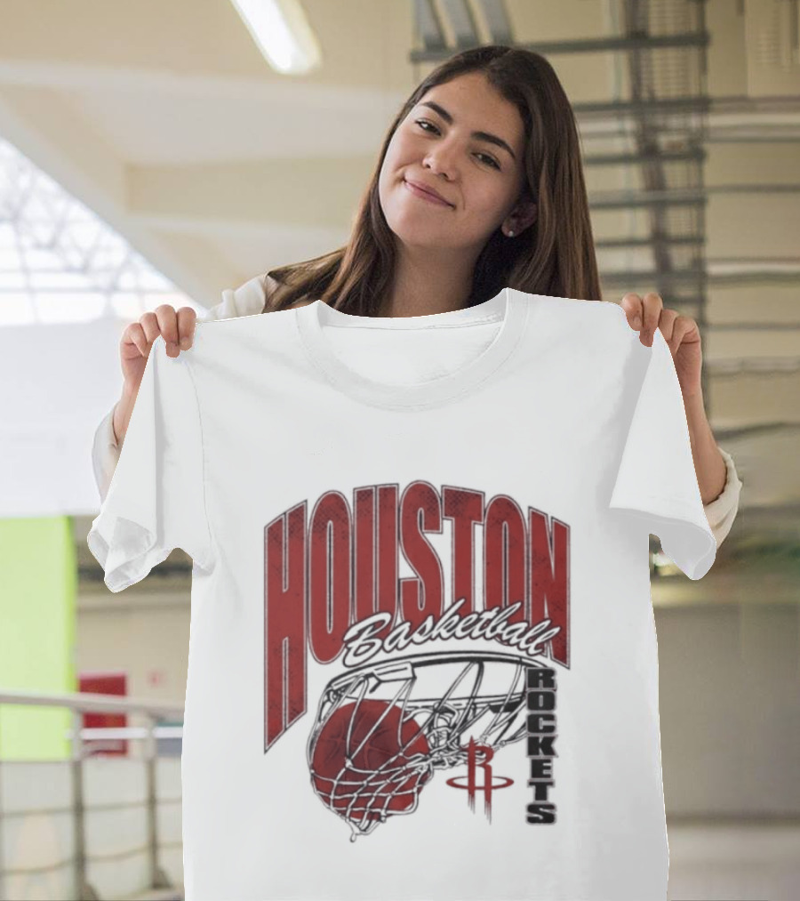 Houston Rockets Basketball Swish 2026 T-Shirt