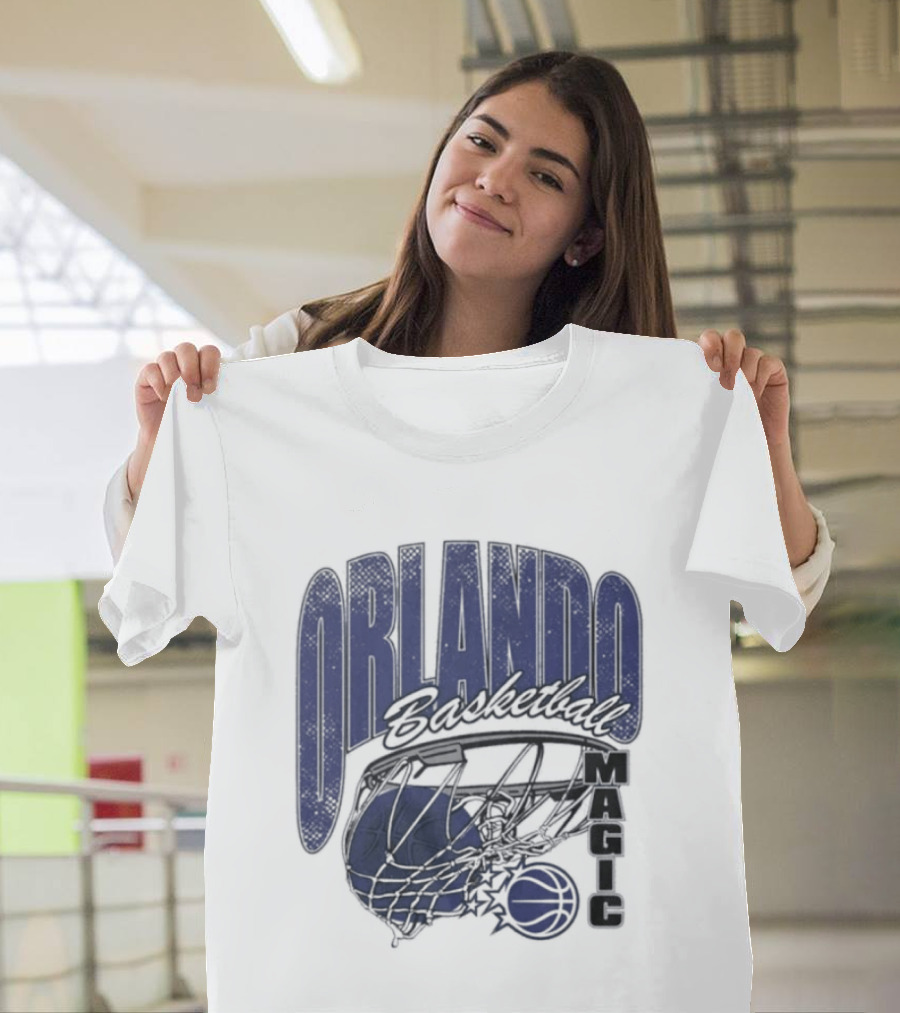 2026 Orlando Magic Basketball Script Swish T-Shirt