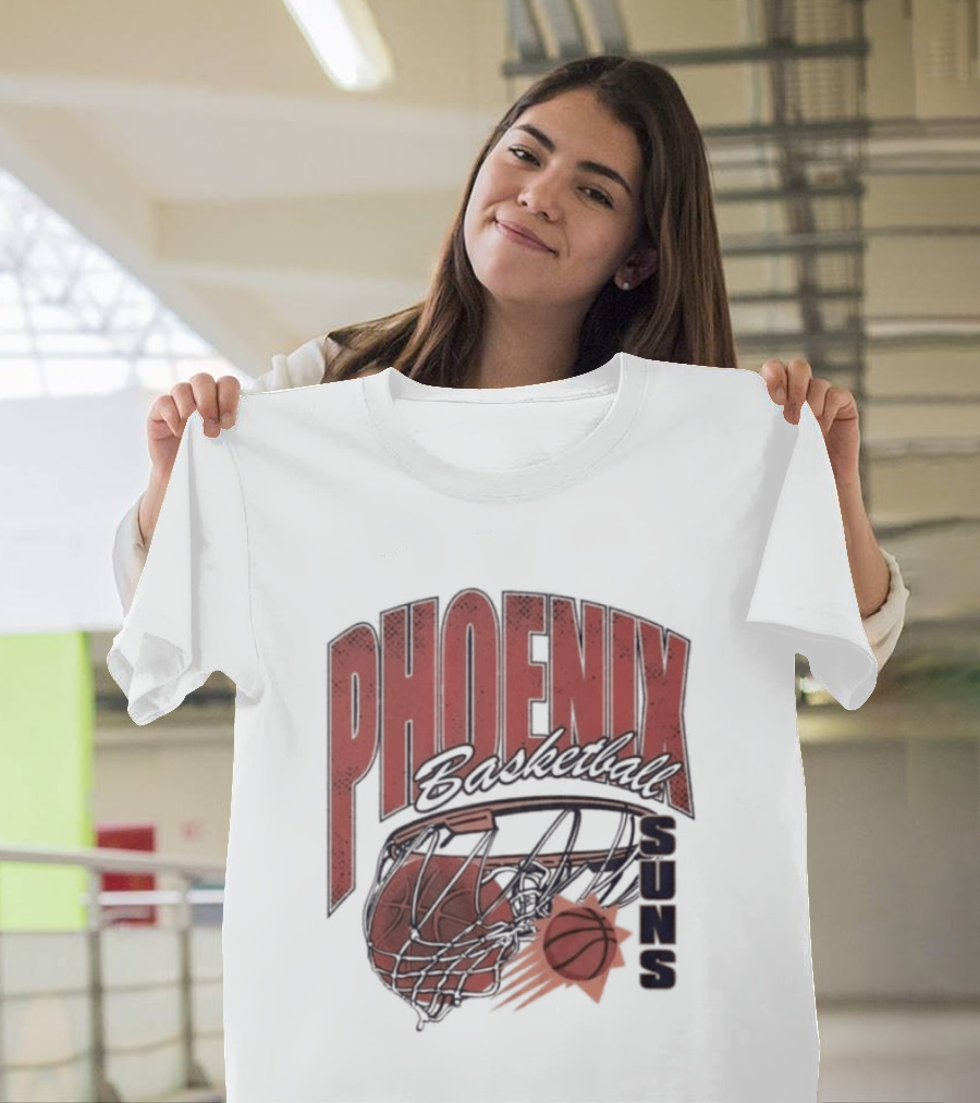 Phoenix Suns Basketball 2026 Swish Script T-Shirt