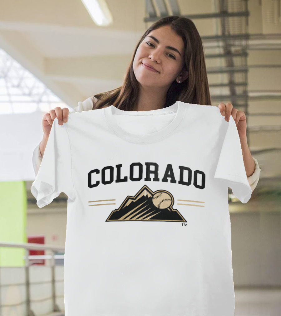 Colorado Rockies University Of Colorado 2026 Hat Giveaway Baseball Mountain T-Shirt
