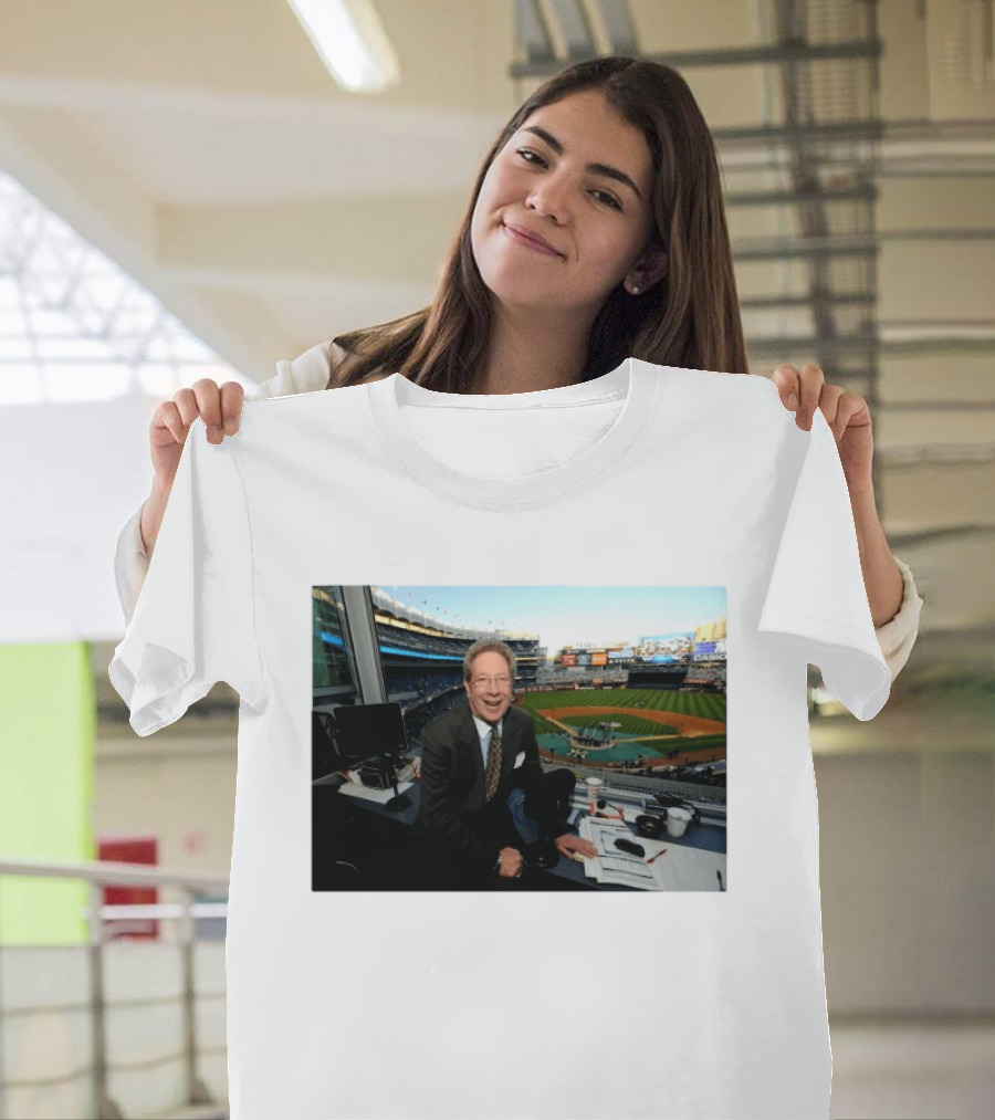 John Sterling The Yankees’ Most Enduring Announcer Dies At 87 T-Shirt