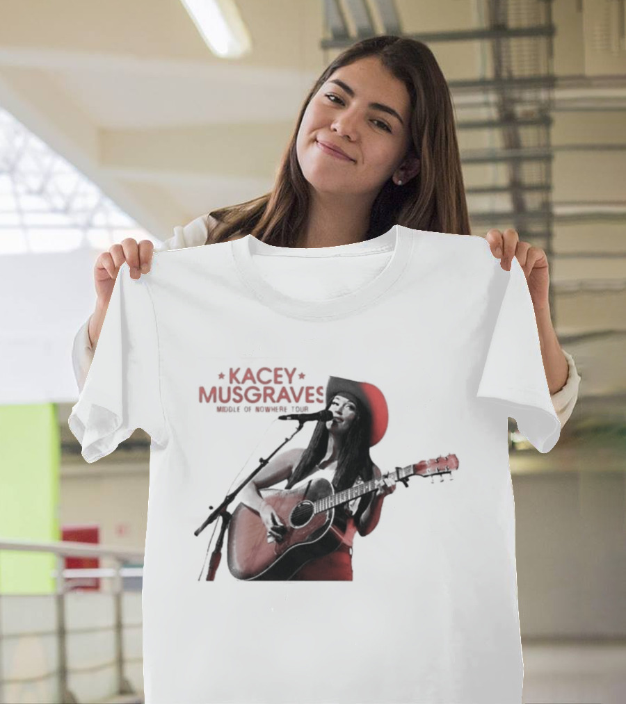 Kacey Musgraves Middle Of Nowhere Tour 2026 Acoustic Performance Cowboy Hat T-Shirt