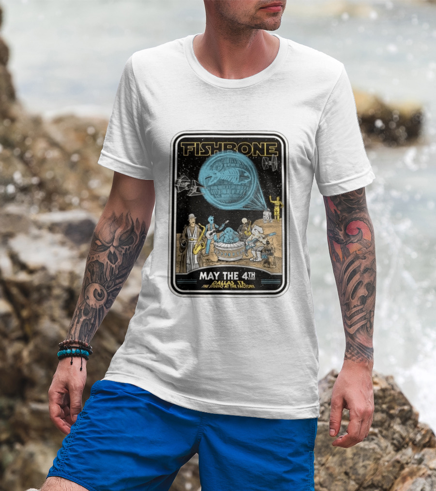 FISHBONE May 4 2026 Dallas TX Tour With Star Wars T-Shirt