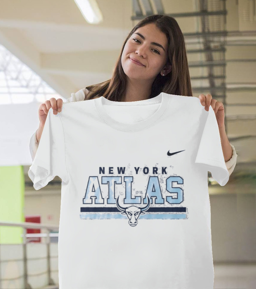 New York Atlas Nike Dri FIT Bull T-Shirt