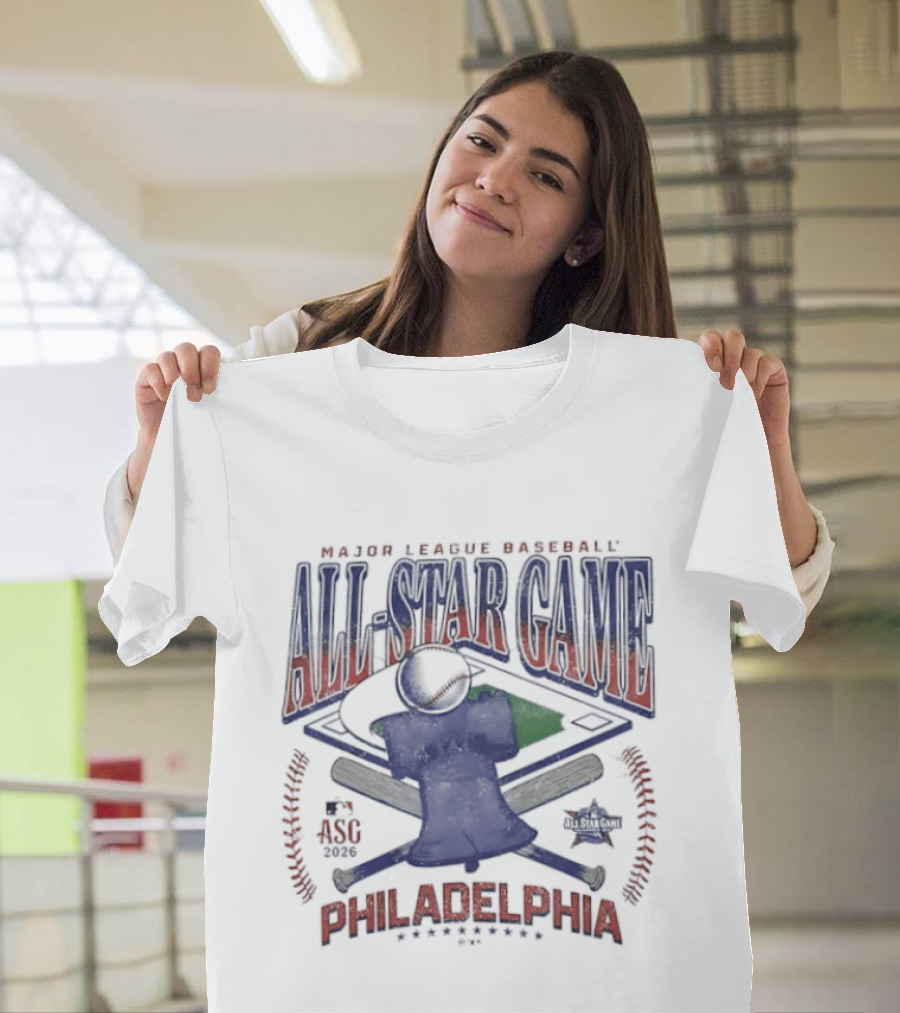 Philadelphia Phillies Major League Baseball 2026 All Star Game T-Shirt