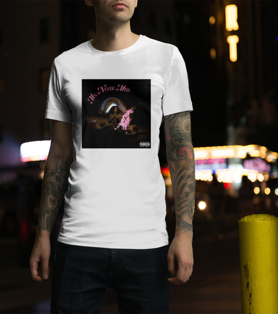 SZA Ms Never Miss Camping Single Cover T-Shirt