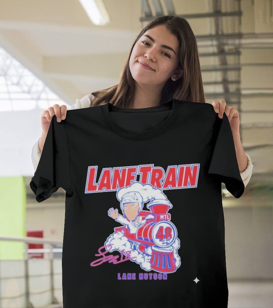 Lane Train MTL 48 Lane Hutson Steam Engine Athlete T-Shirt