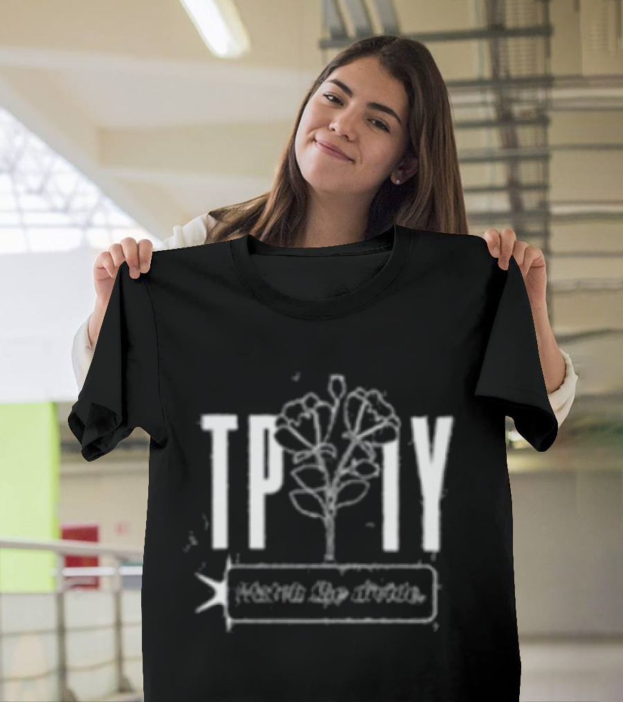 TPIY Flower Tree Icon Thanks For Nothing T-Shirt
