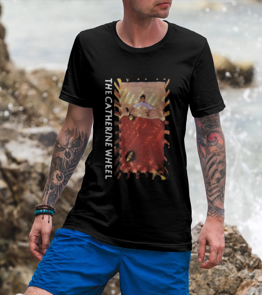 Rpsmerchworldwide The Catherine Wheel Happy Days Album T-Shirt