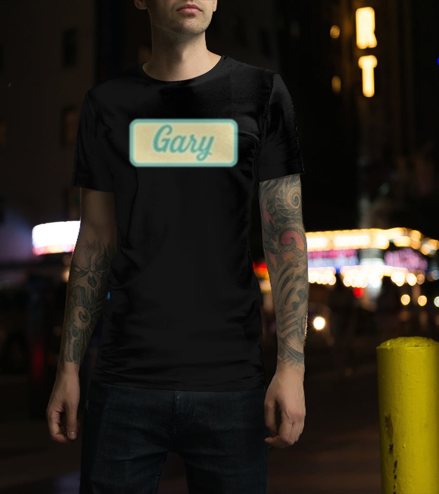 Stephen Wilson Jr. Gary Vintage Style Name T-Shirt