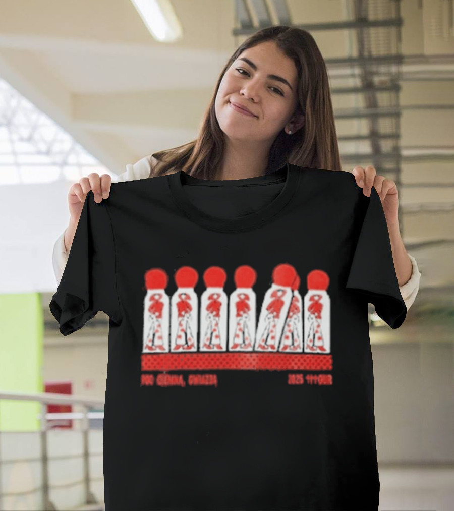 Taco Hemingway 2026 Tour Dates Polska Czerwony Piłka T-Shirt