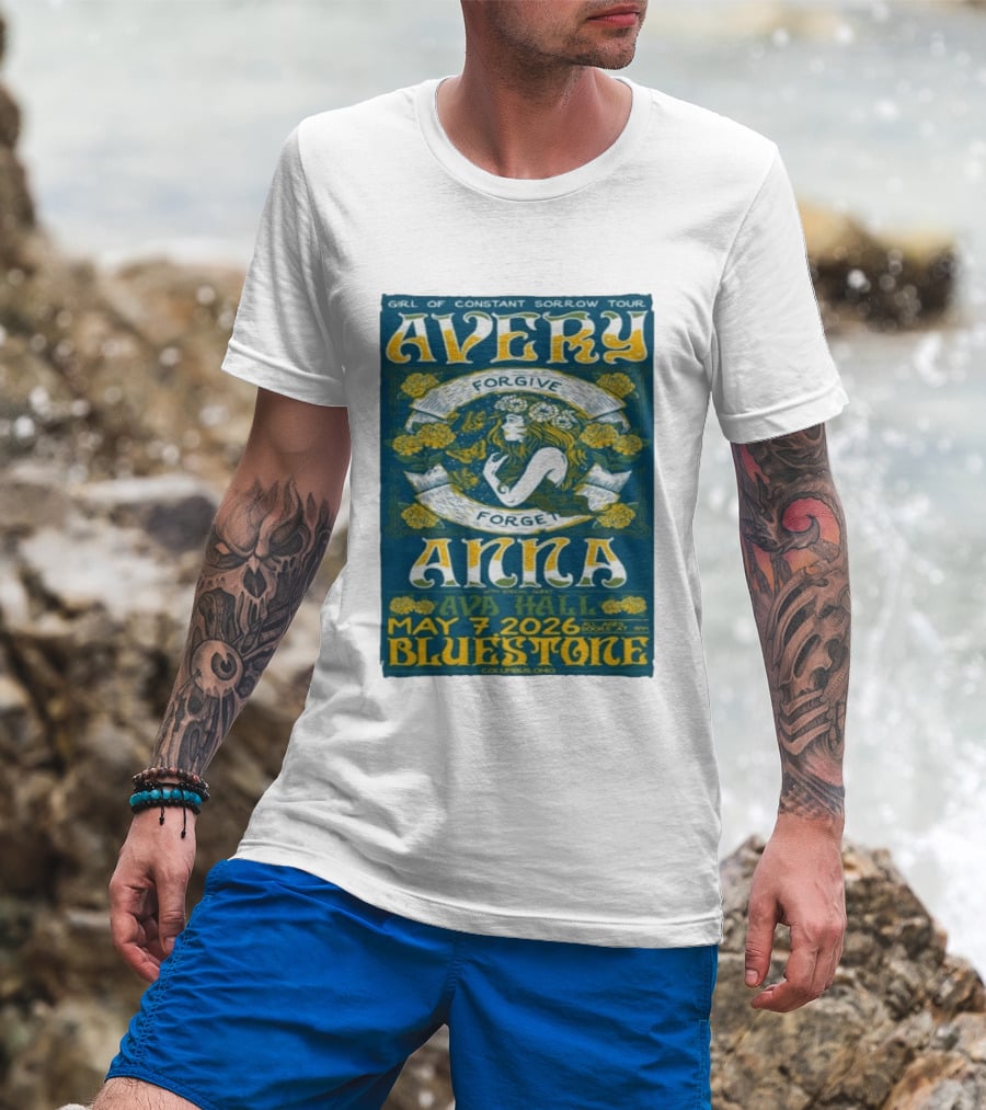 Avery Anna Girl Of Constant Sorrow Ava Hall May 7 2026 Bluestone Columbus Ohio T-Shirt