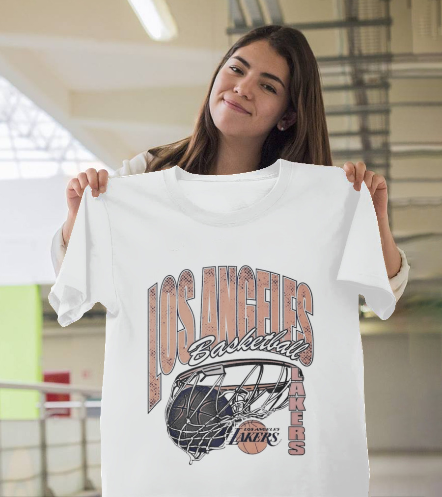 Los Angeles Lakers Basketball Swish T-Shirt