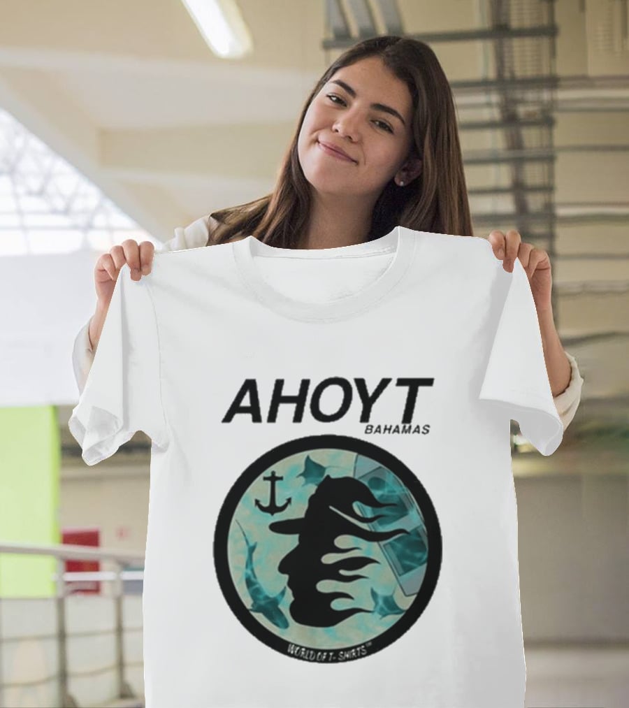 AHOYT Bahamas World Of S Anchor T-Shirt