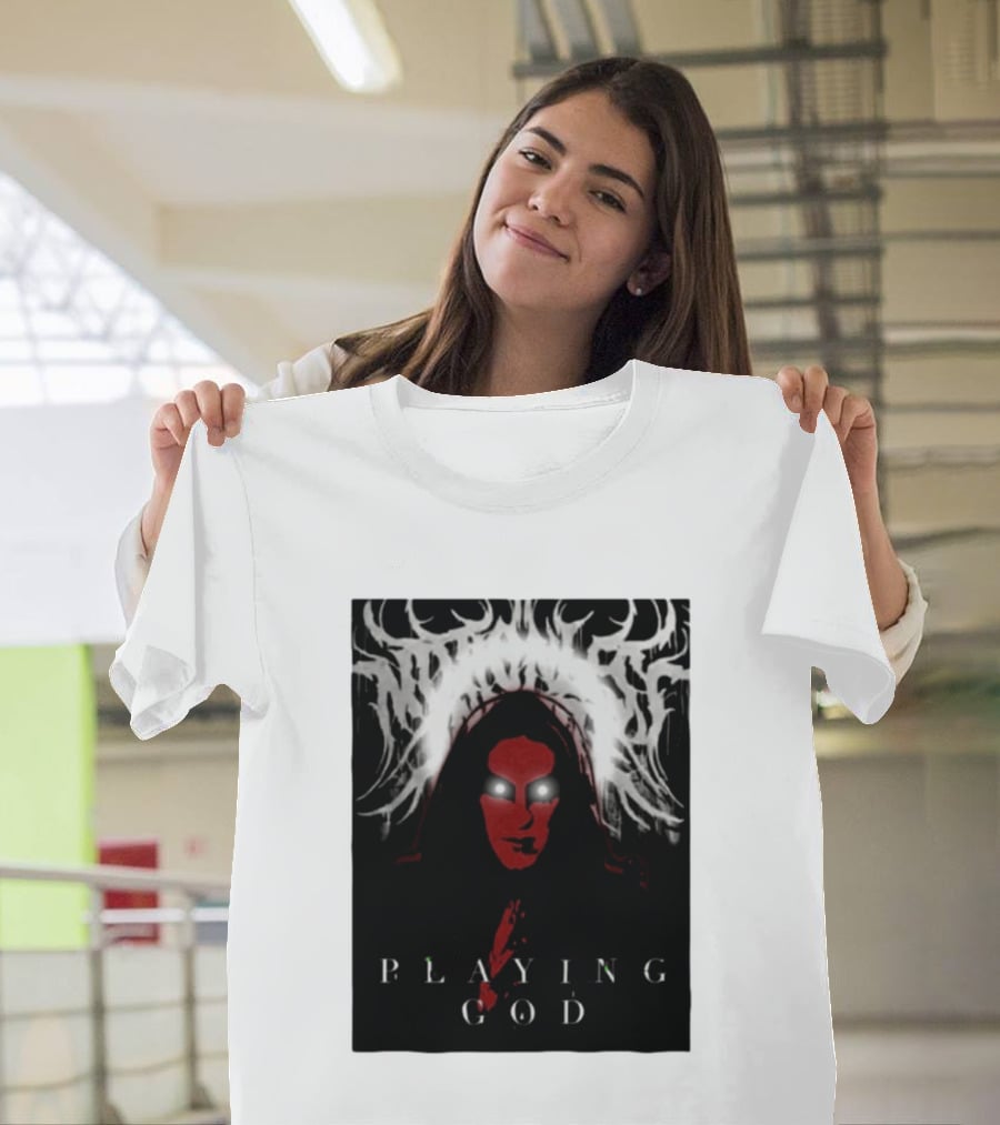 Notshiva Playing God Gothic Dark T-Shirt