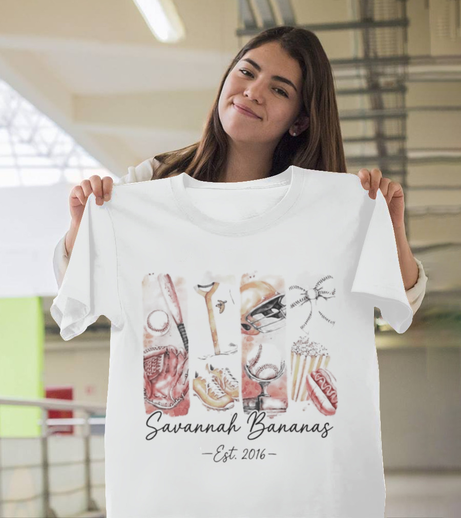 Savannah Bananas Ballgame Fun Est 2016 T-Shirt