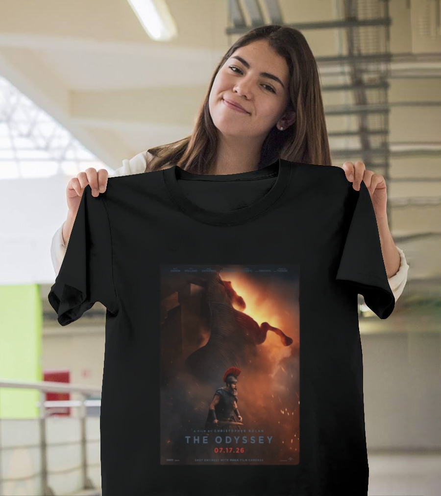 The Odyssey July 17 2026 A Film By Christopher Nolan IMAX Epic T-Shirt