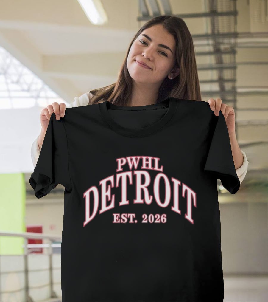Adult PWHL Detroit EST 2026 Sportiqe Biltmore T-Shirt