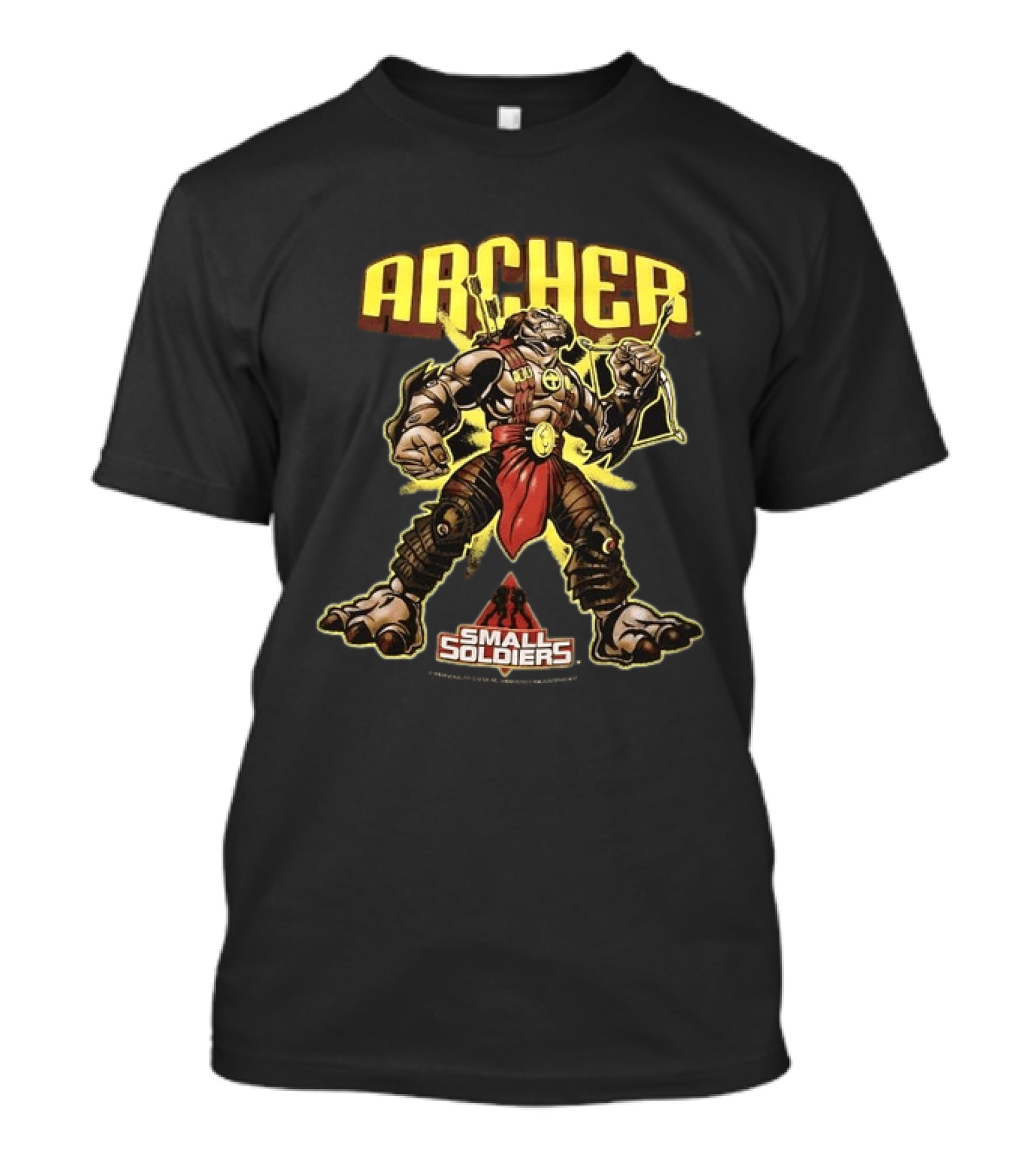 Archer Action Figure Featuring Small Soldiers Movie T-Shirt