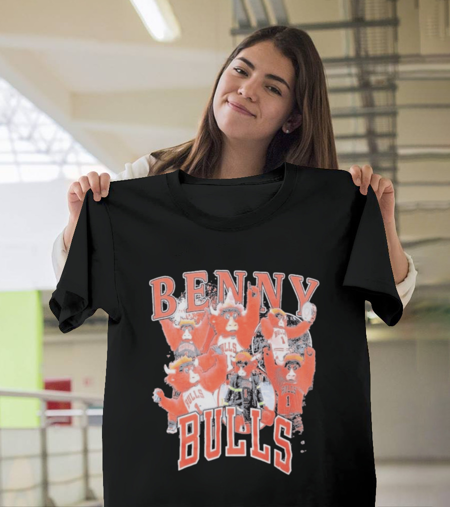 Benny Chicago Bulls Stadium Essentials Youth Crossroads Bulls T-Shirt