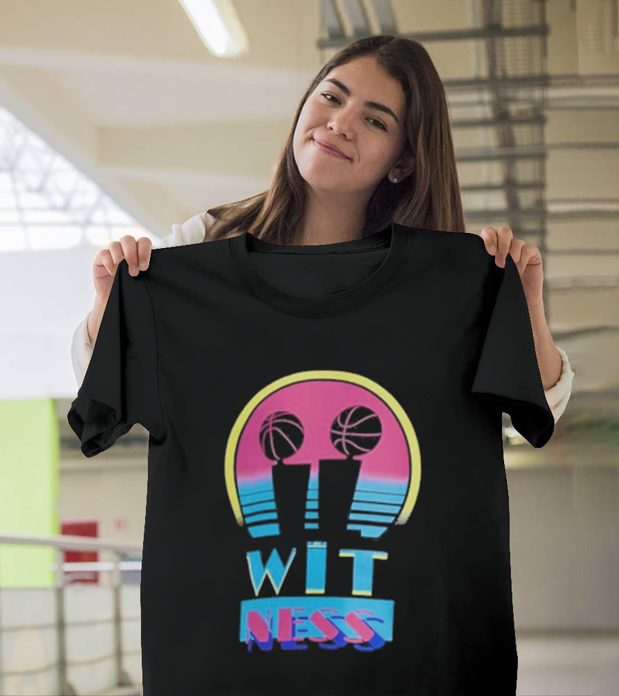 LeBron James Miami Twice Max90 Wit Ness Basketball T-Shirt