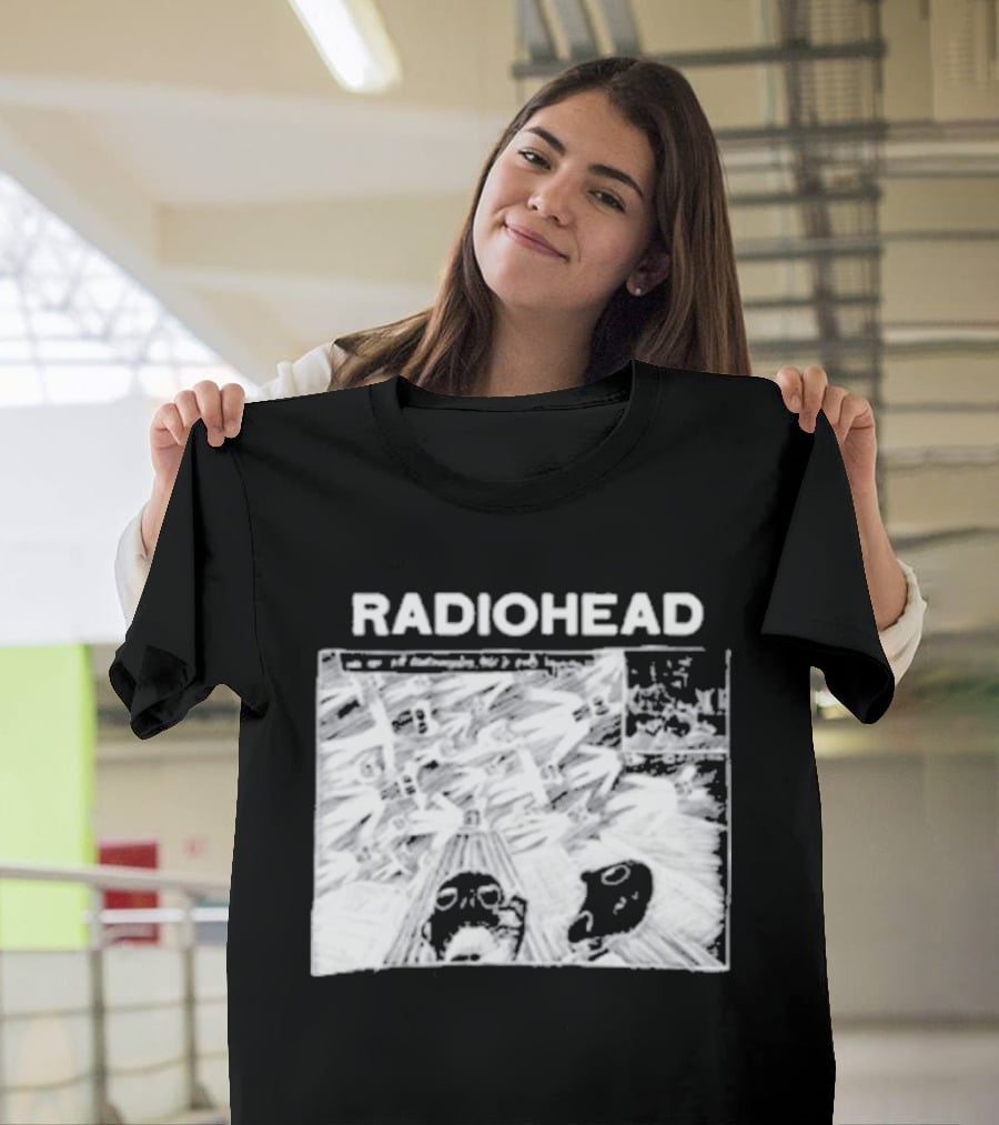 Radiohead Motion Picture House Black T-Shirt