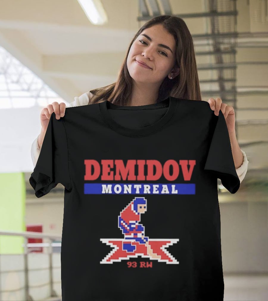 Ivan Demidov Montreal Canadiens 93 RW Hockey NHL T-Shirt