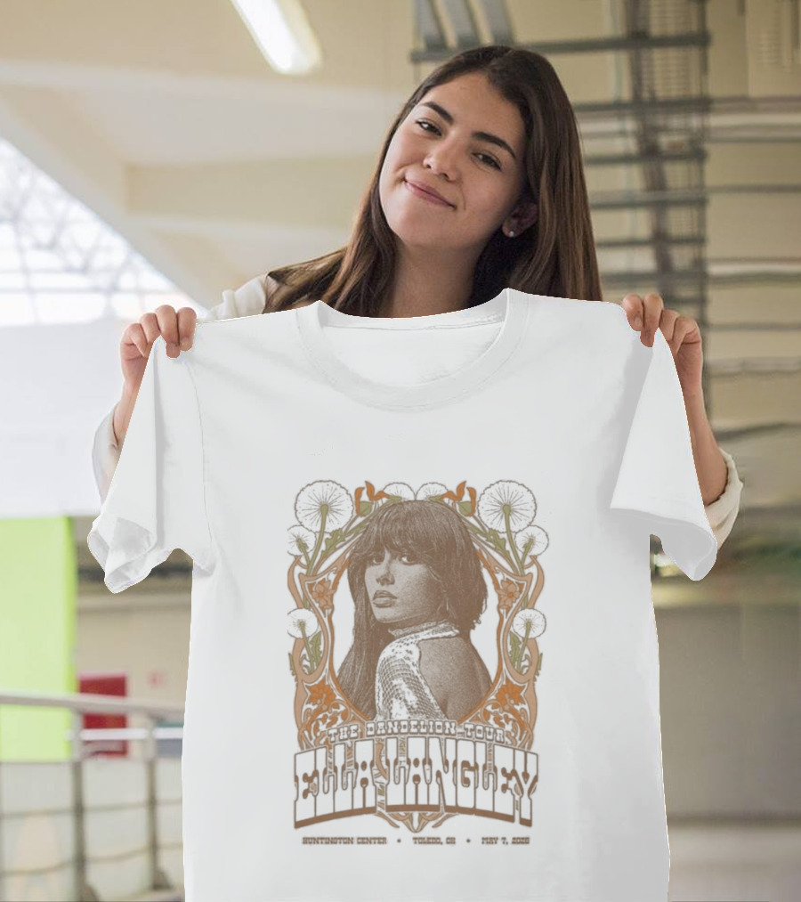 Ella Langley May 7 2026 Toledo OH Event Botanical Frame T-Shirt