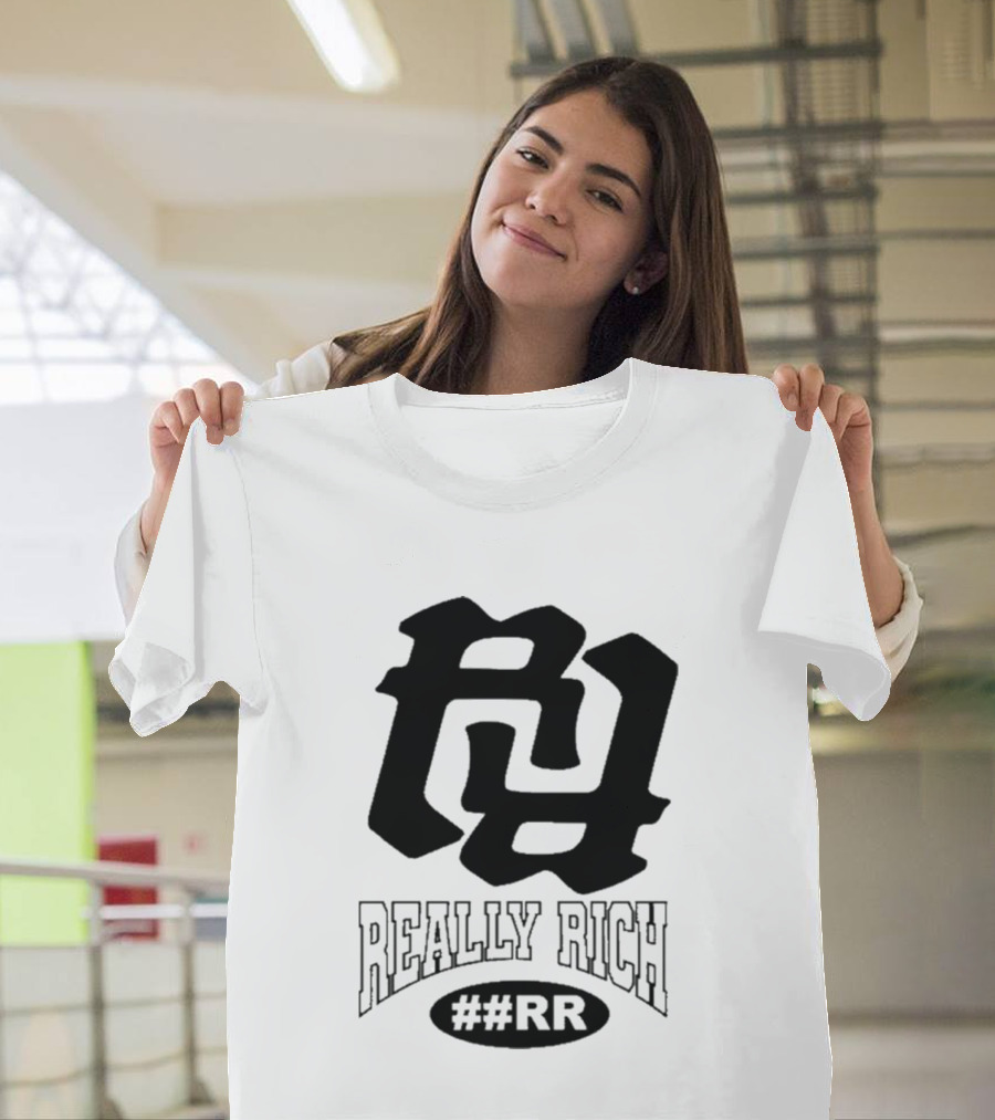 Kankan Really Rich Hashtag RR Essentials T-Shirt