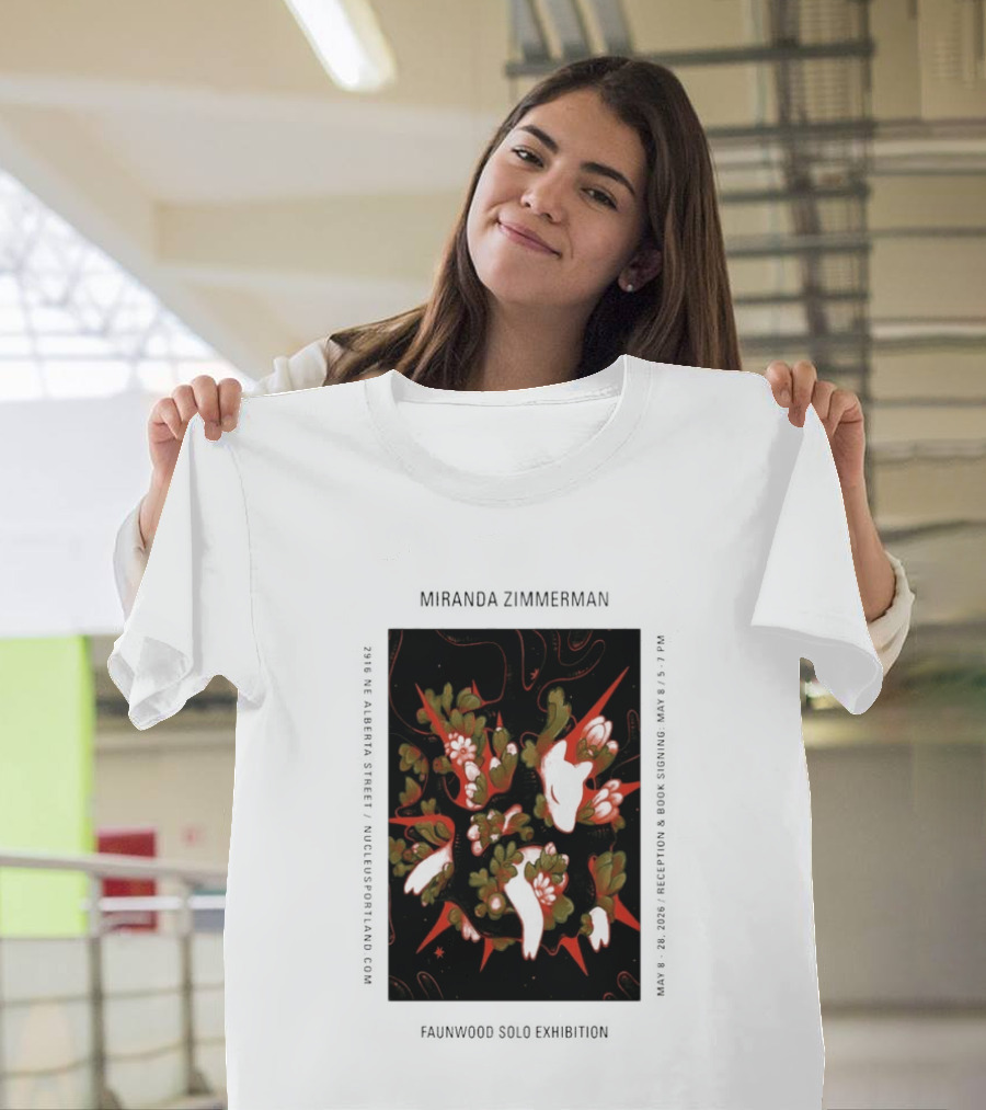 Miranda Zimmerman Bayne Nucleus Portland May 8 2026 Tour Edition T-Shirt