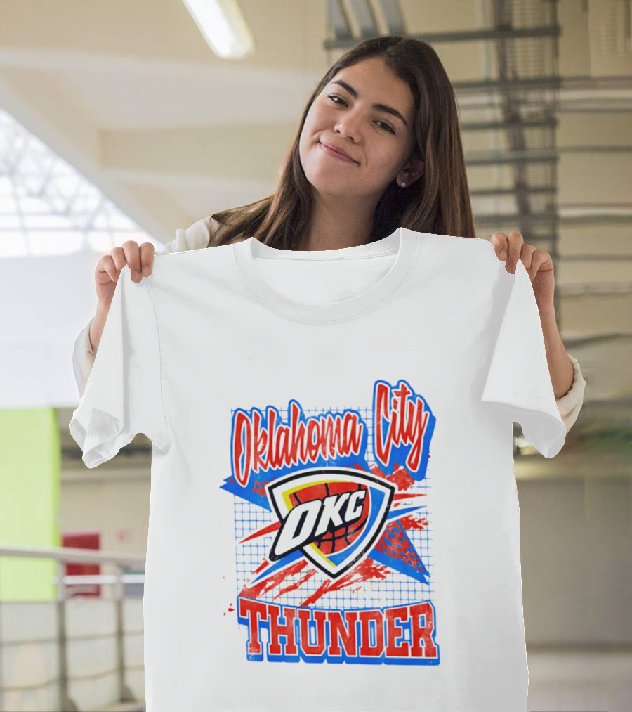 Oklahoma City Thunder OKC Vintage Hardwood Classics Vibe 2026 T-Shirt